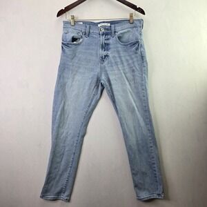 Pacsun Slim Taper Jeans Mens 30x30 Blue Cotton Denim Stretch Everyday Streetwear